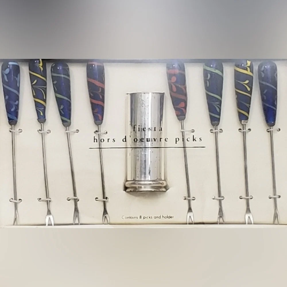 Pier 1 Imports Glass Handle Hors D'oeuvre Picks
